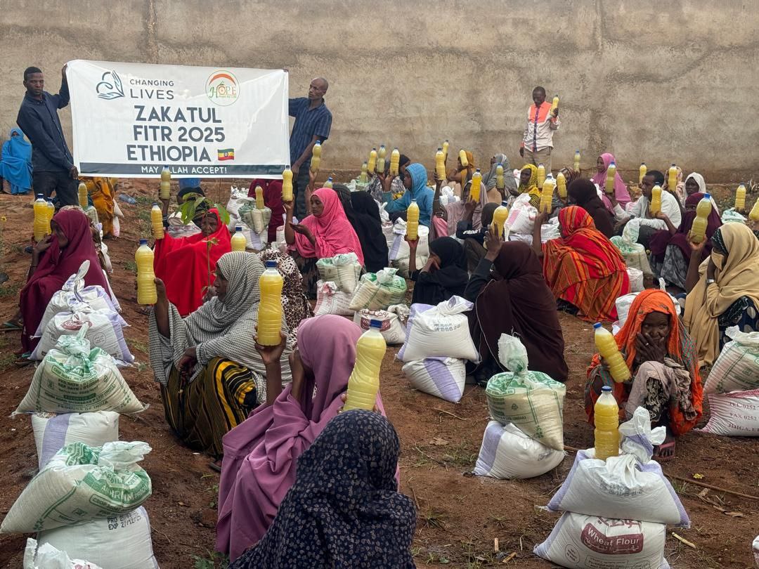Distribution of Food Package for 300HH Drought Affected